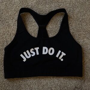 Nike Black Sports Bra